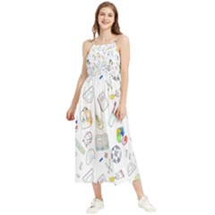 Hd-wallpaper-d4 Boho Sleeveless Summer Dress