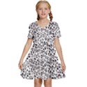 Hd-wallpaper-tiger Kids  Short Sleeve Tiered Mini Dress View1