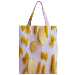 Pasta Zipper Classic Tote Bag by nate14shop