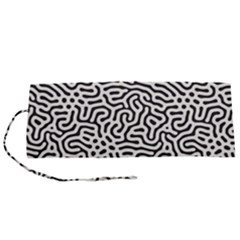 Animal-seamless-vector-pattern-of-dog-kannaa Roll Up Canvas Pencil Holder (s) by nate14shop