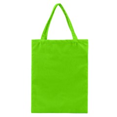 Grass-green-color-solid-background Classic Tote Bag