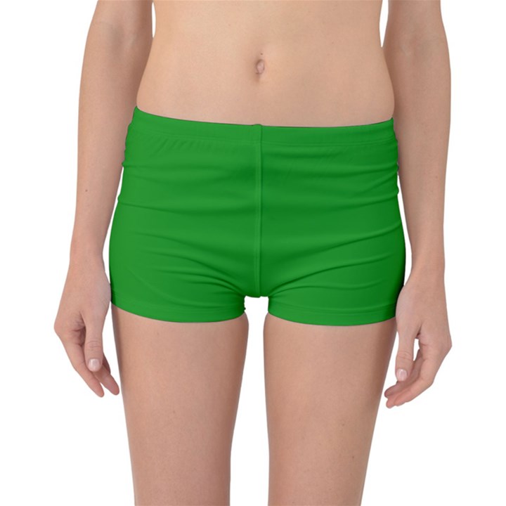 Green Reversible Boyleg Bikini Bottoms