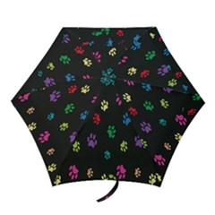 Footprints Mini Folding Umbrellas by nate14shop