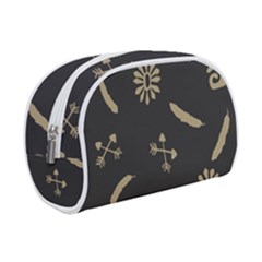 Pattern-dark Make Up Case (small)