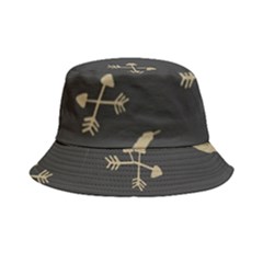 Pattern-dark Bucket Hat by nate14shop