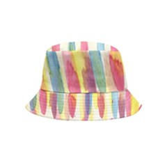 Watercolour-texture Bucket Hat (kids) by nate14shop