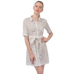  Surface  Belted Shirt Dress by artworkshop