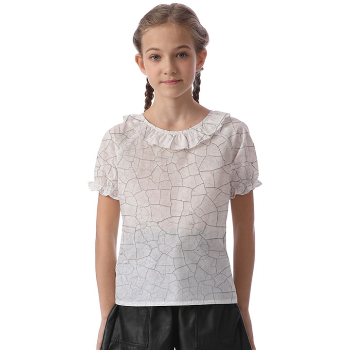  Surface  Kids  Frill Chiffon Blouse