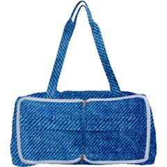 Jeans Blue  Multi Function Bag by artworkshop