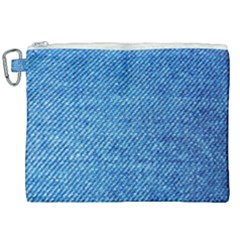 Jeans Blue  Canvas Cosmetic Bag (xxl) by artworkshop