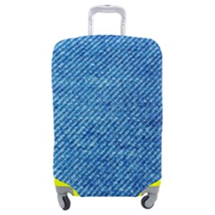 Jeans Blue  Luggage Cover (medium) by artworkshop