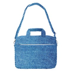 Jeans Blue  Macbook Pro 13  Shoulder Laptop Bag  by artworkshop