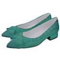 Green Surface  Women s Bow Heels View2