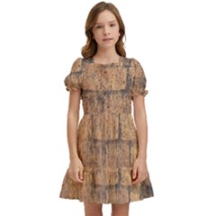 Wallpaper Architecture Kids  Puff Sleeved Dress by artworkshop