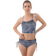 Ice Frost Crystals Mini Tank Bikini Set