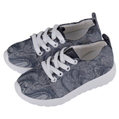 Ice Frost Crystals Kids  Lightweight Sports Shoes by artworkshop