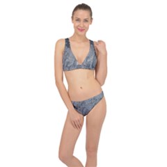 Ice Frost Crystals Classic Banded Bikini Set 