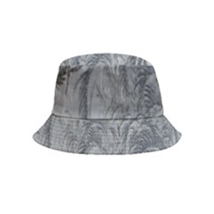 Ice Frost Crystals Bucket Hat (kids) by artworkshop