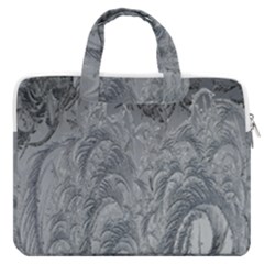 Ice Frost Crystals MacBook Pro 13  Double Pocket Laptop Bag