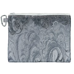 Ice Frost Crystals Canvas Cosmetic Bag (xxl) by artworkshop