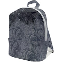 Ice Frost Crystals Zip Up Backpack by artworkshop