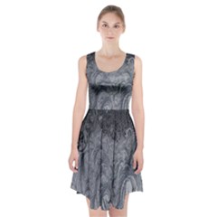 Ice Frost Crystals Racerback Midi Dress by artworkshop