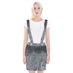 Ice Frost Crystals Braces Suspender Skirt by artworkshop