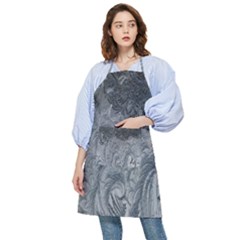 Ice Frost Crystals Pocket Apron by artworkshop