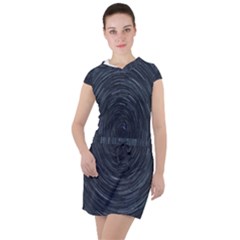  Stars Rotation  Drawstring Hooded Dress by artworkshop