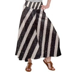  Zebra Pattern  Satin Palazzo Pants by artworkshop