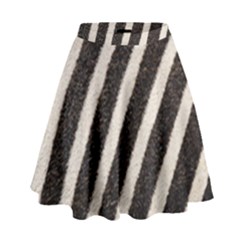  Zebra Pattern  High Waist Skirt by artworkshop