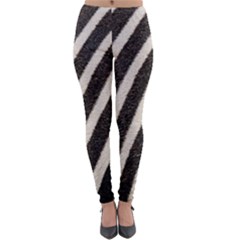  Zebra Pattern  Lightweight Velour Leggings by artworkshop