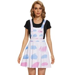 Background Collor Apron Dress