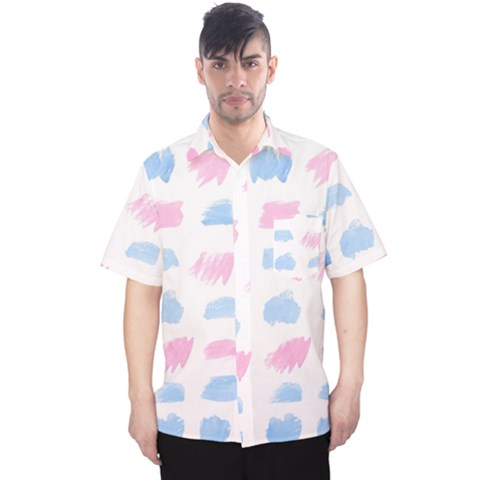 Background Collor Men s Hawaii Shirt by nate14shop