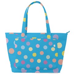 Blue Polkadot Back Pocket Shoulder Bag  by nate14shop