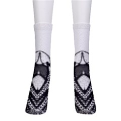 Im Fourth Dimension Black White Crew Socks