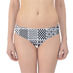 Ilustrasi Pattern Hipster Bikini Bottoms