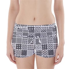 Ilustrasi Pattern Boyleg Bikini Wrap Bottoms by nate14shop