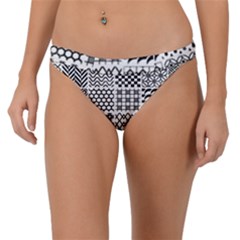 Ilustrasi Pattern Band Bikini Bottom by nate14shop