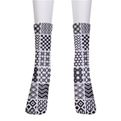 Ilustrasi Pattern Crew Socks