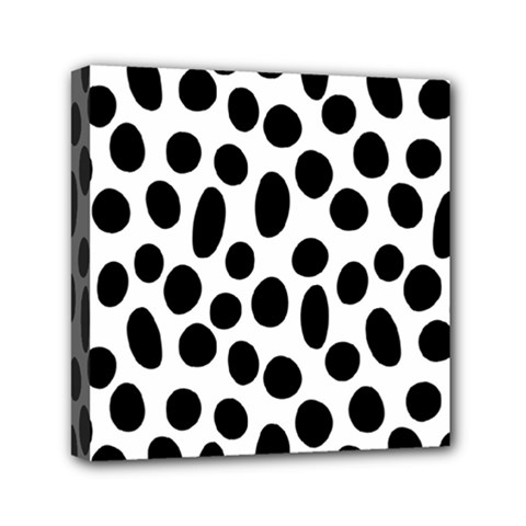 Random-circles-seamless-pattern Mini Canvas 6  X 6  (stretched)