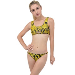 Yellow-abstrac The Little Details Bikini Set by nate14shop