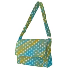 Abstract-polkadot 01 Full Print Messenger Bag (s) by nate14shop