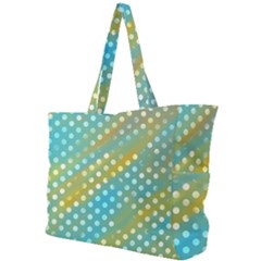 Abstract-polkadot 01 Simple Shoulder Bag by nate14shop