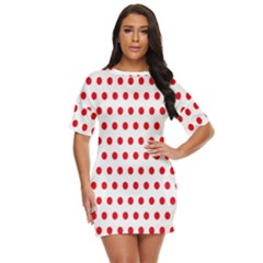 Abstract-polkadot 02 Just Threw It On Dress by nate14shop