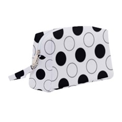 Abstract-polkadot 03 Wristlet Pouch Bag (medium) by nate14shop