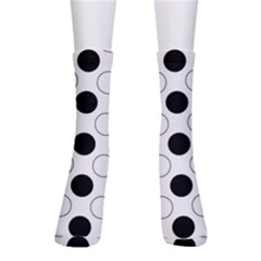 Abstract-polkadot 03 Crew Socks