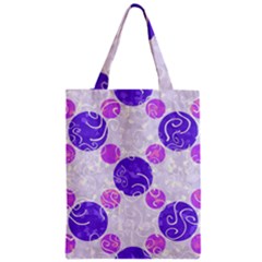 Art-polka Zipper Classic Tote Bag