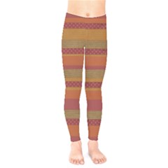 Background-lines Kids  Leggings