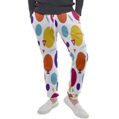 Background-polkadot 01 Men s Jogger Sweatpants